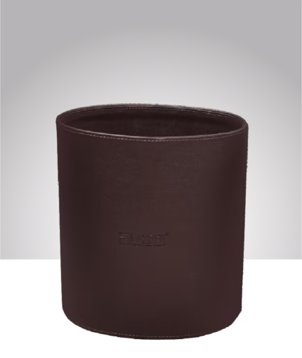 Oval Leatherette Room Dustbin LLRA-663