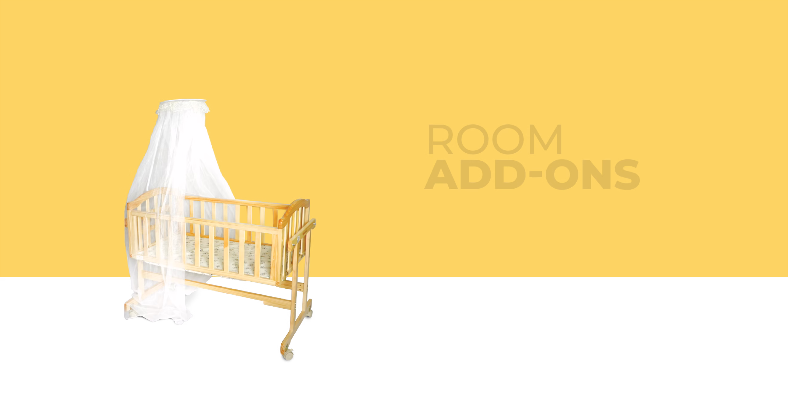 Baby Cot with NET LRMR-259