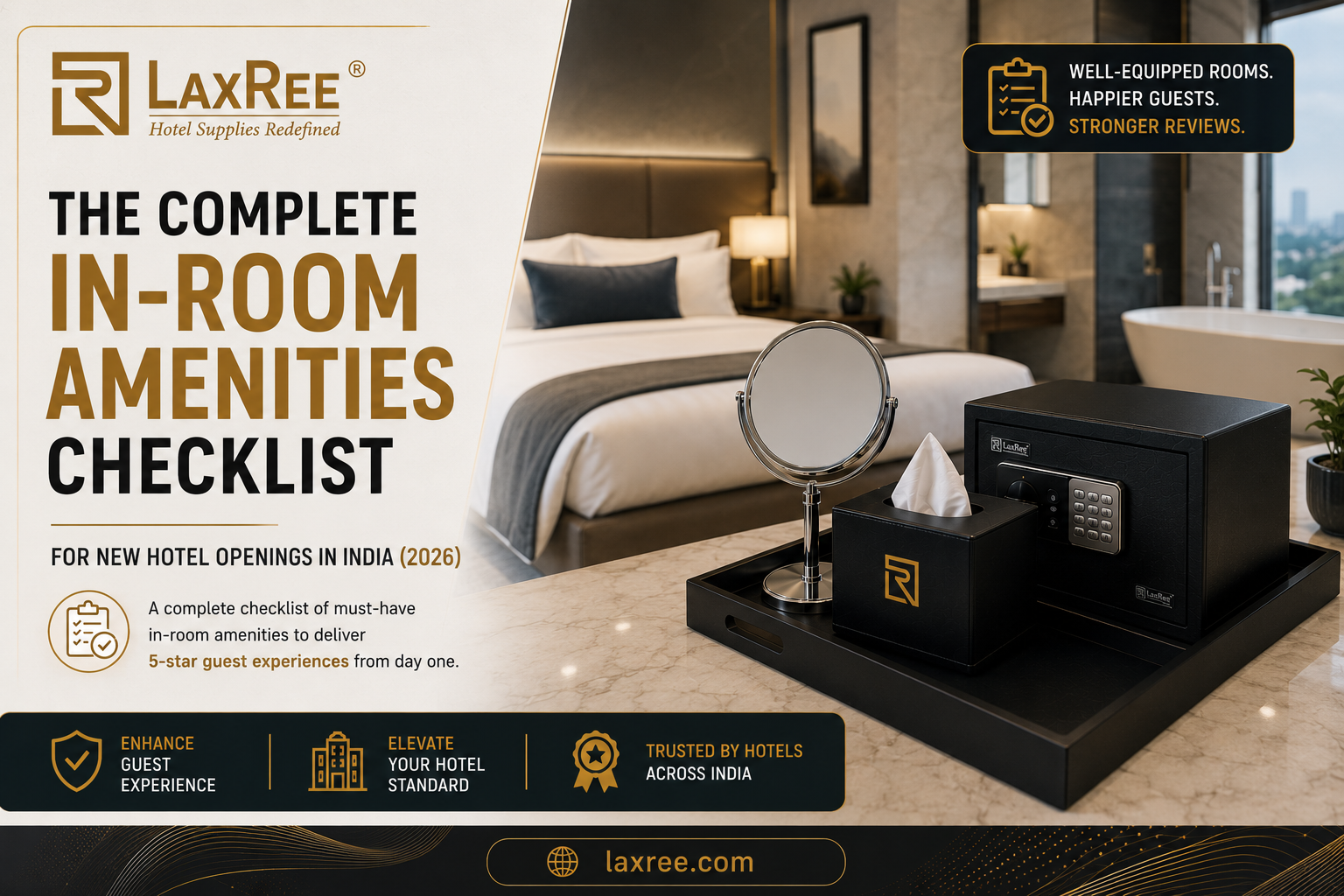 The Complete In-Room Amenities Checklist for New Hotel Openings in India (2026)